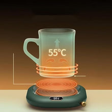 Load image into Gallery viewer, USB-Powered Coffee Mug Warmer โ Smart Heating Plate Pad