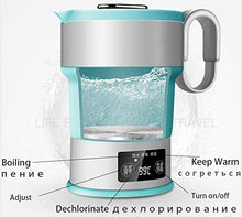 Load image into Gallery viewer, Electric Smart Handy LCD Multifunction Folding Hot Water Kettle
