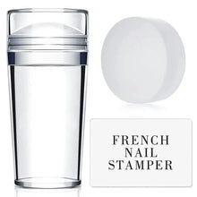 Load image into Gallery viewer, French Jelly Nail Stamper (Combo of 2 Sets)