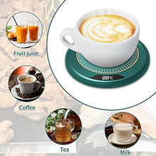 Load image into Gallery viewer, USB-Powered Coffee Mug Warmer โ Smart Heating Plate Pad