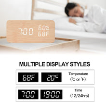 Load image into Gallery viewer, Digital Desk Alarm Clock