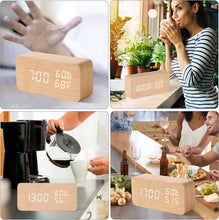 Load image into Gallery viewer, Digital Desk Alarm Clock