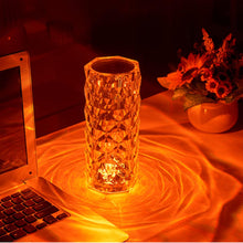 Load image into Gallery viewer, Crystal Table Lamp