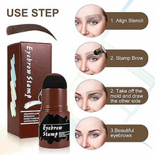 Load image into Gallery viewer, Eyebrow Stamp Stencil Kit