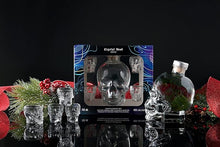 Load image into Gallery viewer, Crystal Head Skull Bottle & Glass