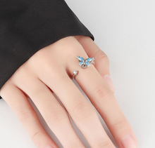 Load image into Gallery viewer, Fidget Butterfly Ring
