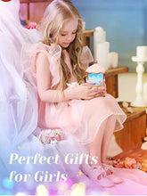 Load image into Gallery viewer, Bunny Night Light Cabin Projector Lamp 360°
