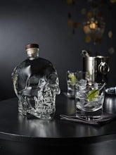 Load image into Gallery viewer, Crystal Head Skull Bottle &amp; Glass
